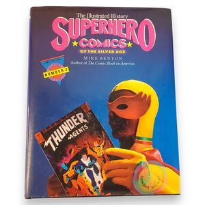 Superhero Comics Silver Age Mike Benton 1st Ed + Errata